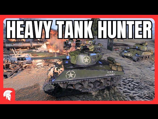 Heavy Tank Hunter! - 4vs4 - US Forces - Company of Heroes 3