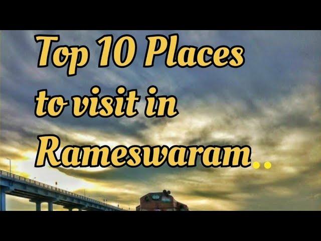 Top 10 Places to visit in Rameswaram || Tourist places in Rameswaram || INDIA || #shorts #ramsetu