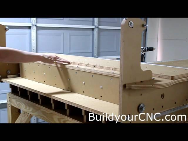 greenBull CNC Assembly - Installing the Y Axis Rails