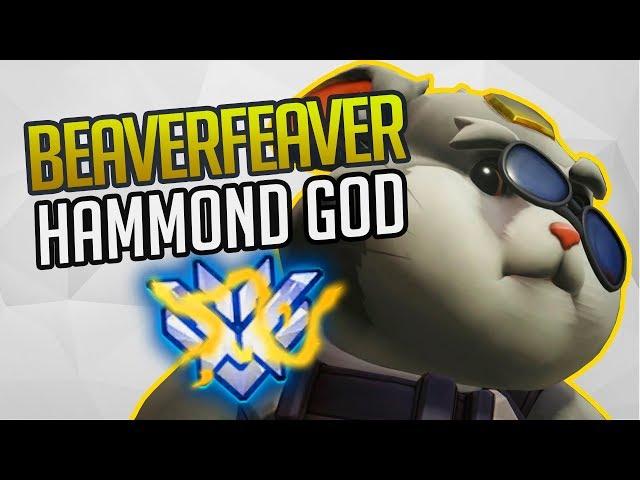 BEST OF BEAVERFEAVER  - RANK 1 HAMMOND GOD | Overwatch Wrecking Ball Montage & Highlights