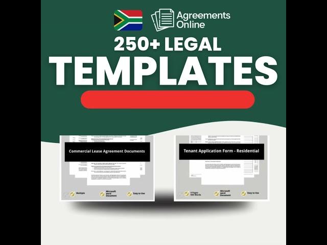 Agreements Online - Types of Contract Templates available.