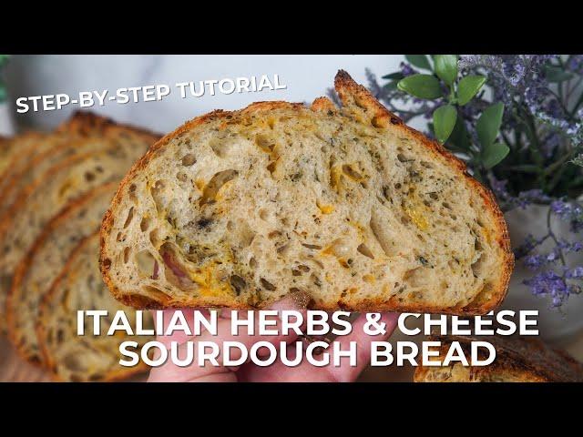 This Italian Herb & Cheese Sourdough Bread Will Change Your Life