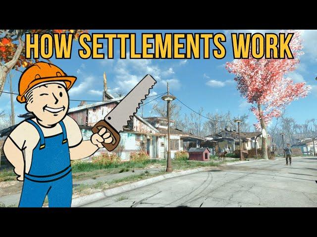 How Settlements Work  - Fallout 4 (Next-Gen Update)