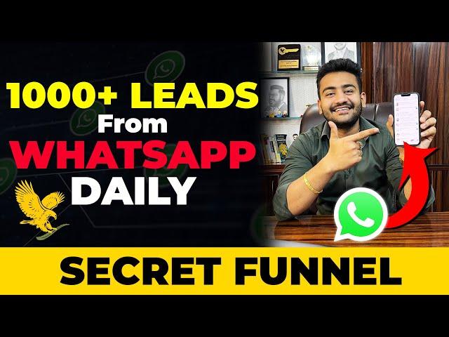 How To Generate Unlimited Leads From WhatsApp | FLP | Complete Vlog Step By Step