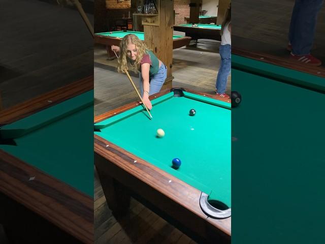 Incredible Billiards Bank Shot! Semi Pro Pool!