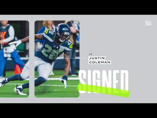 Welcome Back, Justin Coleman! | 2022 Seattle Seahawks