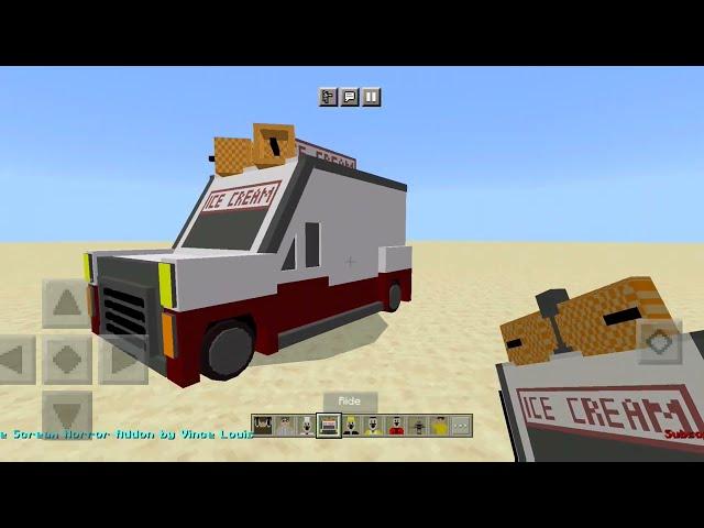 Ice Scream Horror ADDON V2 in Minecraft PE