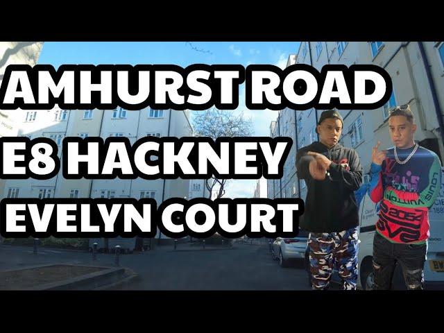 AMHURST ROAD EVELYN COURT ESTATE IN 4K #dailyduppy #Amhurstroad #hackney #DaTwinzz #cgm