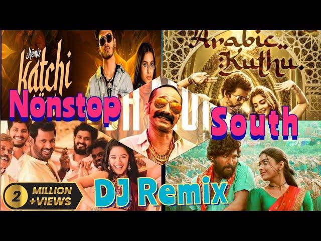 NonStop South DJ Remix | Dance Mix | Tamil+Telugu+Kannada+ Malayalam | Trending Songs 2024 | Party 