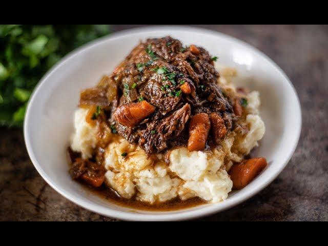 THE BEST PRESSURE COOKER POT ROAST RECIPE | FORK TENDER ROAST!