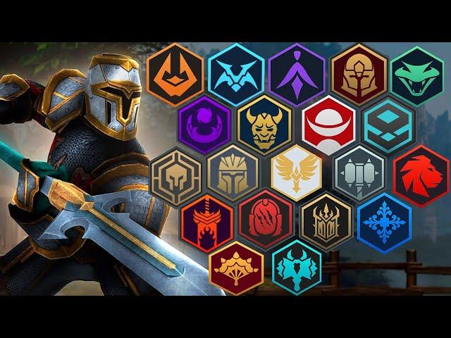 Best Sets From All Factions to Win Against Boss ELDER'S LION ( Hard Mode )  - Shadow Fight 3 ‼️