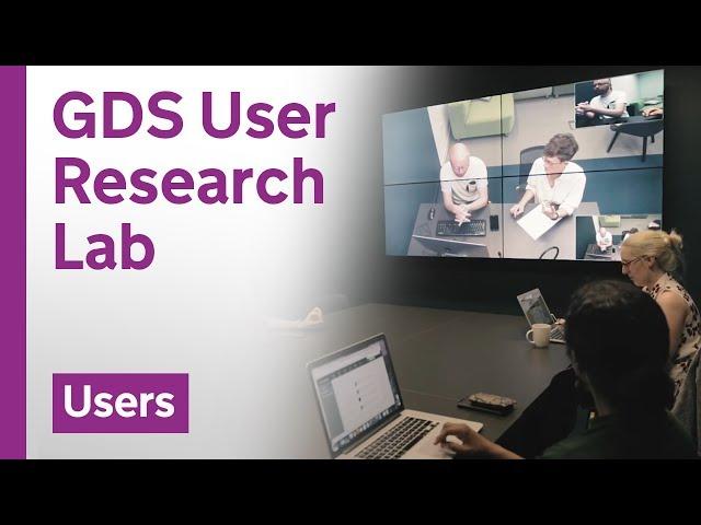 The GDS User Research lab