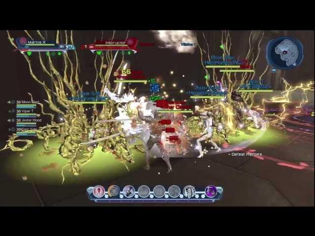 DCUO - HeroHuntersINC w/ Jester Hood & Viper T vs Inner Circle - Watchtower 5v5 - 2/15/12