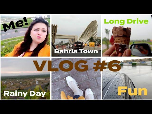 Rainy day in Bahria Town Karachi | VLOG #6 (@bushfaisal )