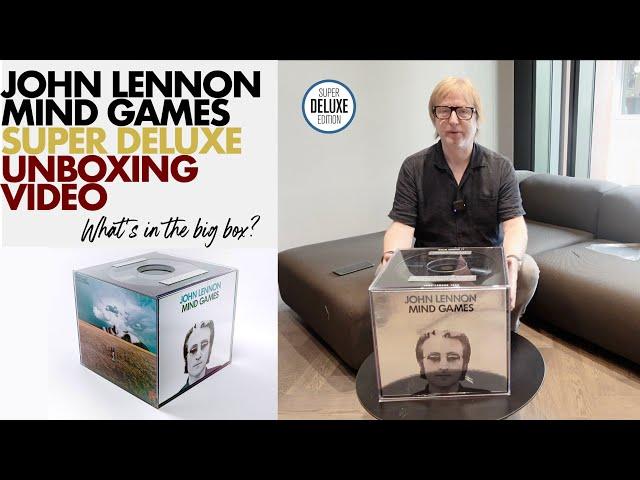 John Lennon / Mind Games super deluxe edition - unboxed!