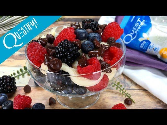 PROTEIN Mixed Berry Trifles - Questify