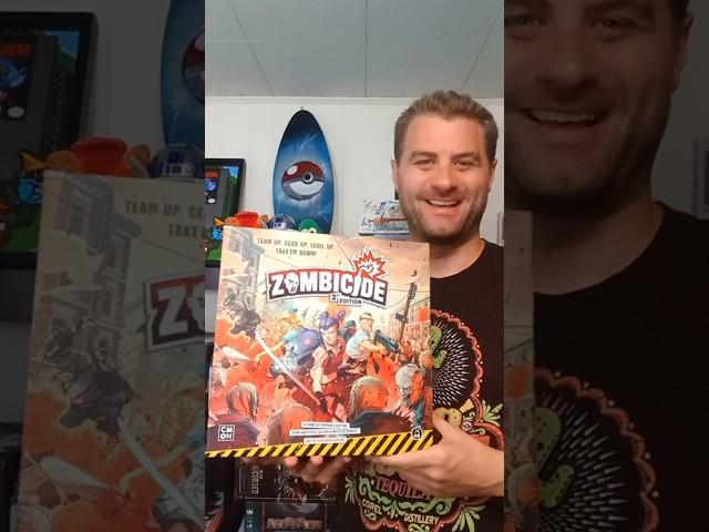 Zombicide 2nd Edition Board Game 60 Second Review #shorts
