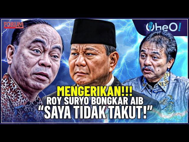 [Eksklusif] ROY SURYO: SIKAP TEGAS PRABOWO CIPTAKAN TSUNAMI POLITIK