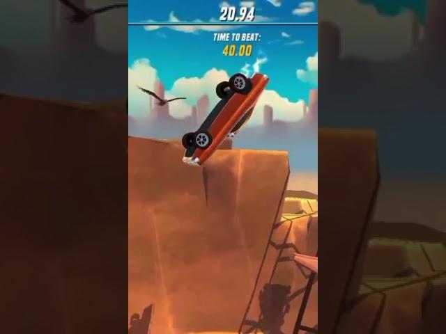 car stunt high jump speed back flip and race #shorts #carracing #carkids