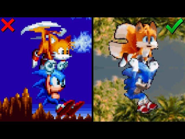 The Real Movie Sonic & The Real Movie Tails