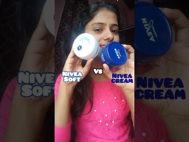 which one?... Rating Nivea Soft vs Nivea cream moisturizer #shorts #shortvideo #short