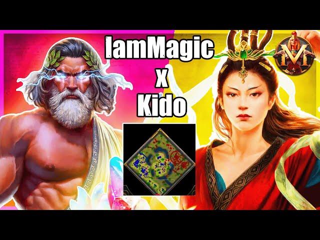 Age of Mythology Retold: IamMagic (Zeus) vs. Kido (Nuwa) - FPVOD