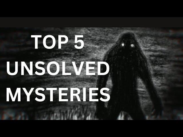 TOP 5 UNSOLVED MYSTERIES | The World & Universe That Cannot Be Explained | #Factopedianz