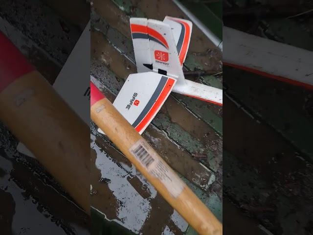 crashed the Aero Scout V2 into a tree
