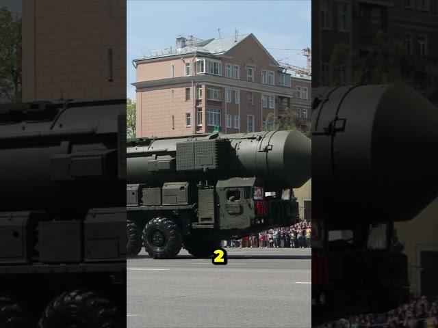 Top 4 Strategic Nuclear Warheads #shorts