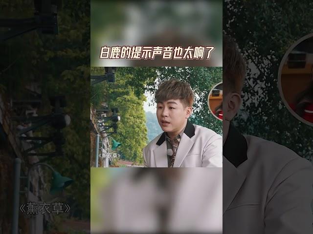 白鹿提示的声音也太响了！ 你直接告诉他们得了 #奔跑吧