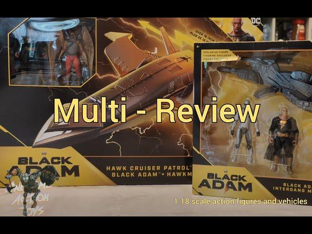 Black Adam Hawk Patrol, + Intergalactic mercenary set. So much wasted opportunity with these