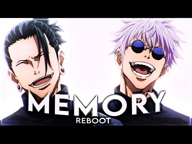 Gojo & Geto - Memory Reboot [Edit/AMV]