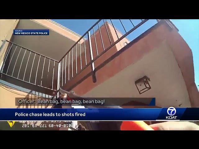 Video shows officers chasing down suspects in car theft case