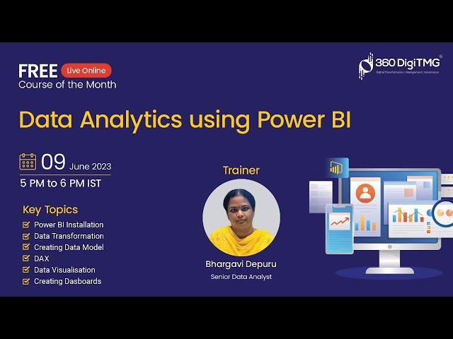 Data Analytics Using Power BI | Day 5 | 360DigiTMG