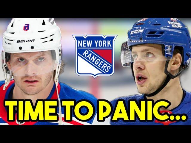 NEW YORK RANGERS ARE IN A TERRIBLE SPOT RIGHT NOW…