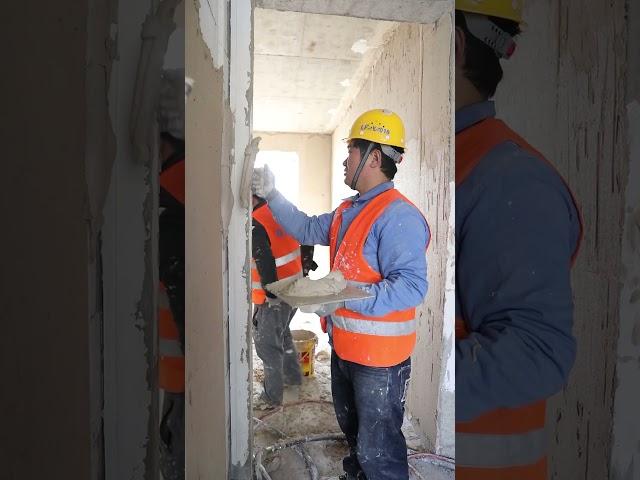 #plastering #rendering #machine #plasteringwork #automatic #wall #gypsum #plaster