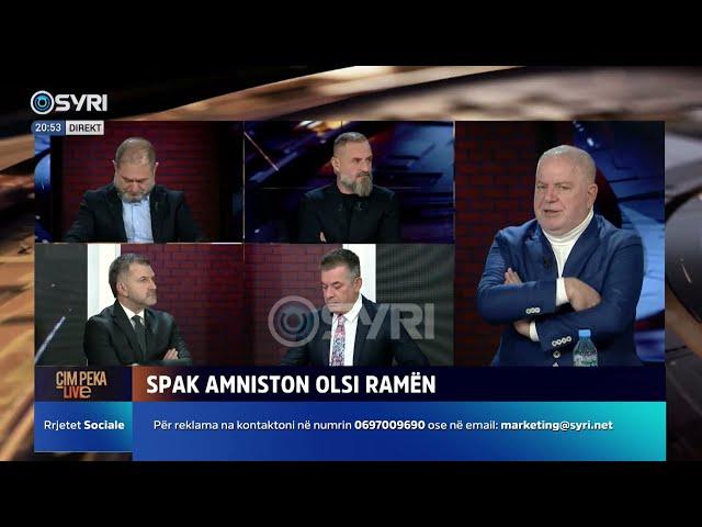 ÇIM PEKA LIVE/ SPAK amniston Olsi Ramën (13.01.2025)