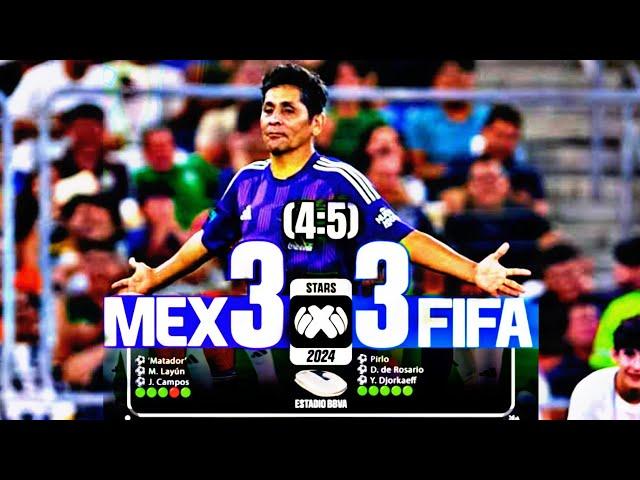 Resumen y Goles Completo • Leyendas de México 3 vs Leyendas de FIFA 3