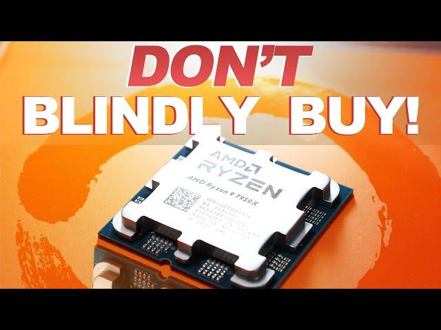 DON'T BLINDLY Buy This CPU! -- AMD Ryzen 9 7950X