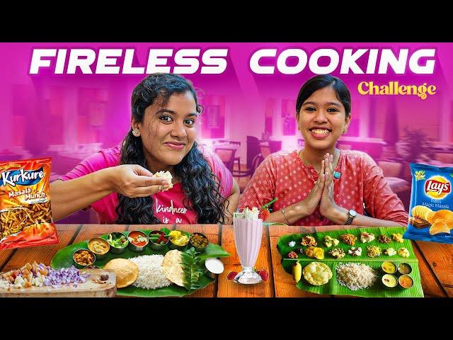 SCHOOL LEAVE VitachuNO FIRE COOKING Challenge 24 hours || Vera Level Fun Task || Ammu Times