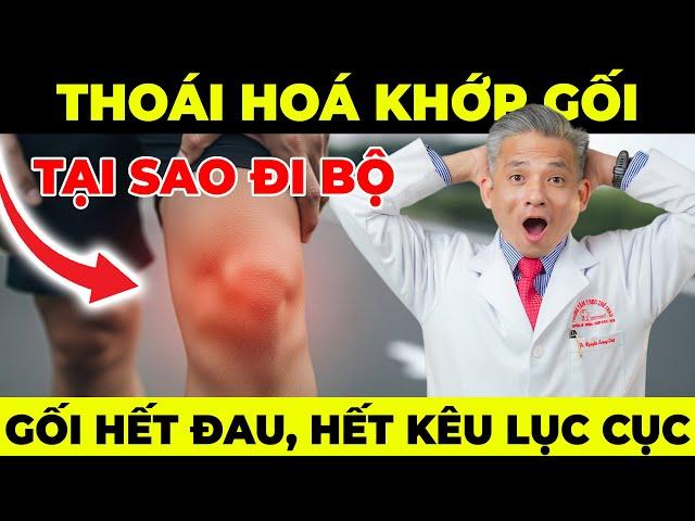 Tại Sao Thoái Hoá Khớp Gối Lại Nên Đi Bộ Để Hết Đau Khớp Gối và Hết Kêu Lục Cục | Starsmec
