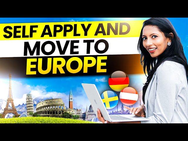 How To Move To Europe Within A Month | Top 5 Visas for Working in Europe  | Nidhi Nagori