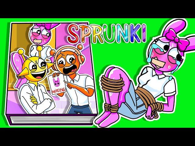  Paper DIY  Making INCREDIBOX SPRUNKI Game Book  ( Pinki is missing from school ) Amy PaperBook