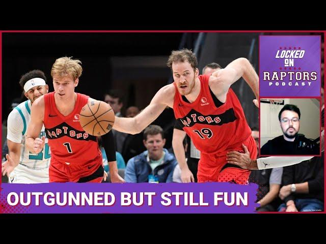 Toronto Raptors begin life without Scottie Barnes with fun loss to Hornets | Gradey Dick's drops 30!