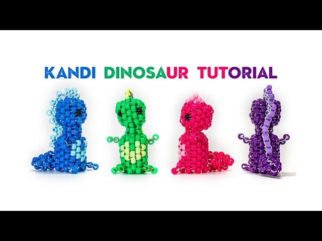 3D Kandi Dinosaur Tutorial | Kandi Tutorials