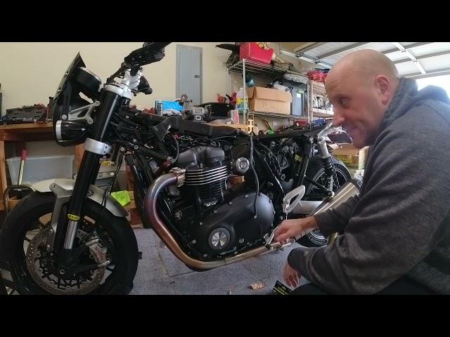 2022 Triumph Speed Twin - Quickshifter Install