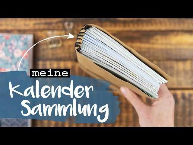 DIY Kalender archivieren - Meine Sammlung