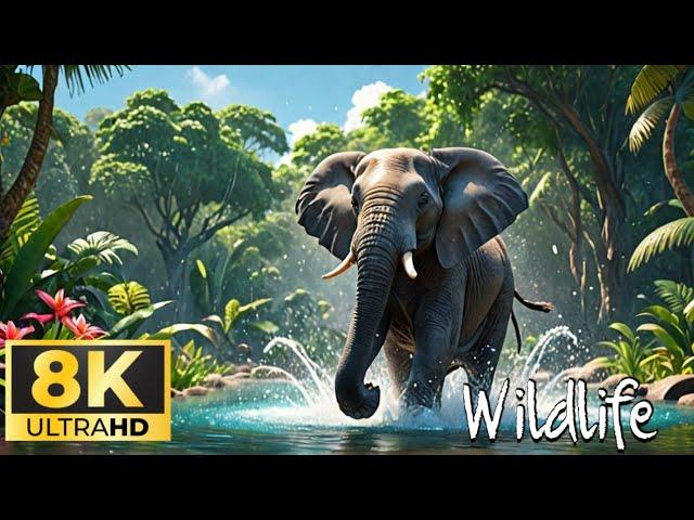 Ultimate Wild Animals  in 8K ULTRA HD / 8K TV.