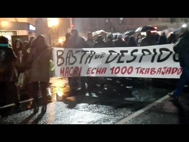 CABA Palermo contra Macri - Ruidazo -  tarifazos, despidos!