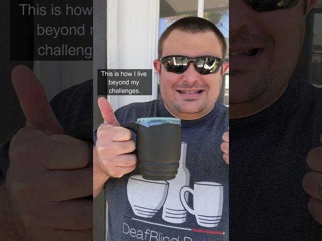 How a Deaf/Blind person makes a mug